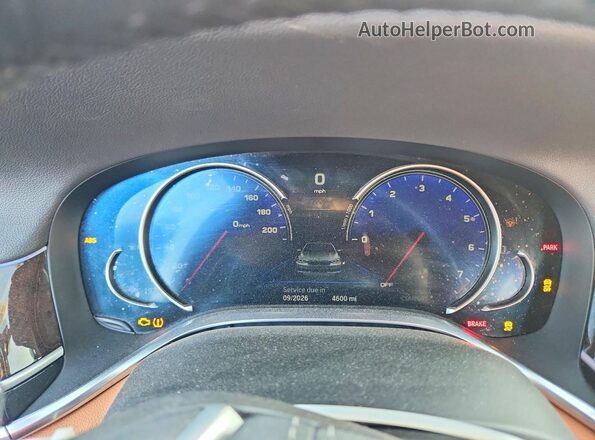 WBA7F2C50JB238725 2018 BMW 7 SERIES Green ხელსაწყოთა პანელის ხედი