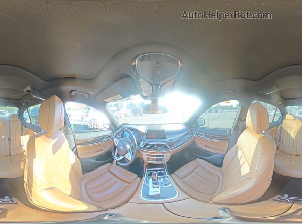 WBA7F2C50JB238725 2018 BMW 7 SERIES Green VIN კოდის სტიკერის ხედი
