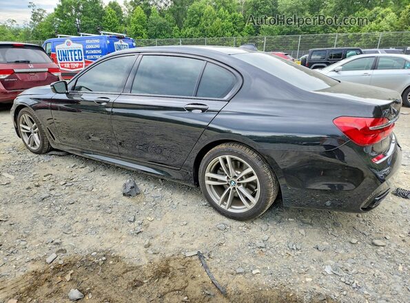 WBA7F2C51JG423935 2018 BMW 7 SERIES Black Rear left