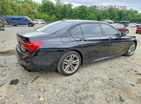 WBA7F2C51JG423935 2018 BMW 7 SERIES Black Rear right