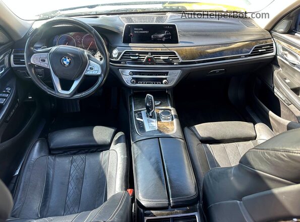 WBA7F2C52GG418042 2016 BMW 7 SERIES Серебряный Вид щитка приборов