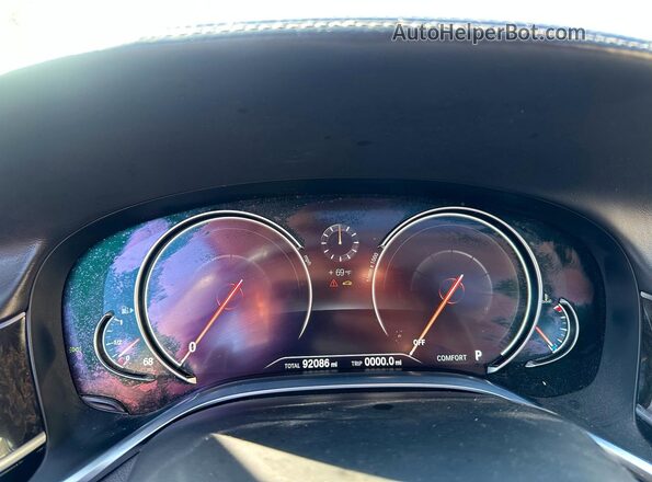 WBA7F2C52GG418042 2016 BMW 7 SERIES Серебряный Вид спереди