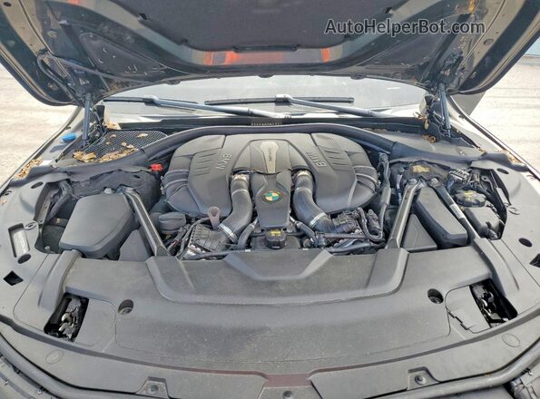 WBA7F2C52GG418655 2016 BMW 7 SERIES Silver უკანა სალონის ხედი