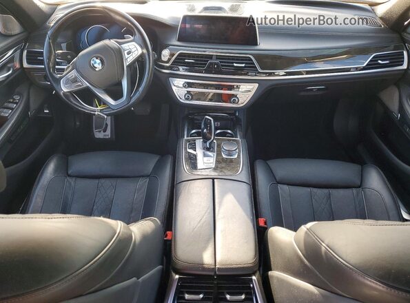 WBA7F2C52GG418655 2016 BMW 7 SERIES Silver წინა პანელის ხედი