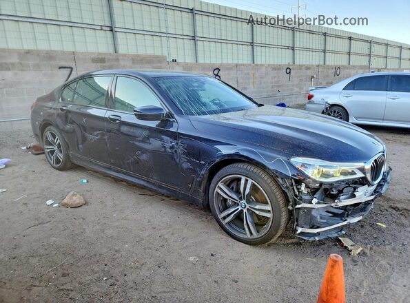 WBA7F2C53GG420348 2016 BMW 7 SERIES Black Передня права чверть