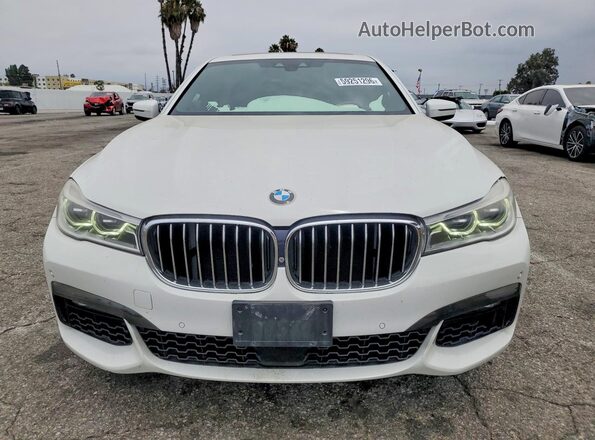 WBA7F2C54GG416258 2016 BMW 7 SERIES White Vista frontal