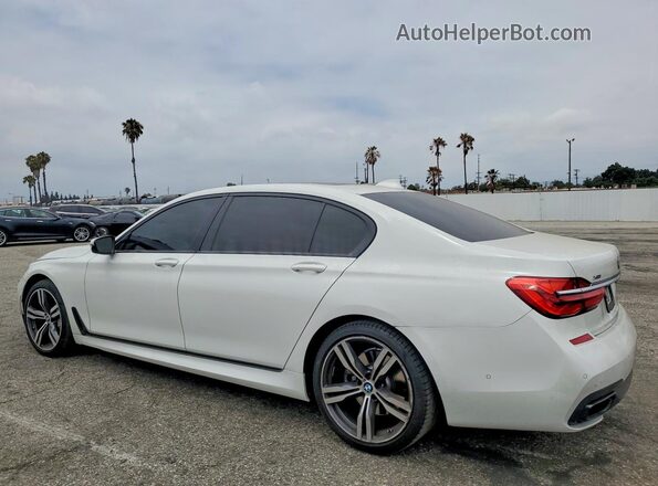 WBA7F2C54GG416258 2016 BMW 7 SERIES White Trasero izquierdo