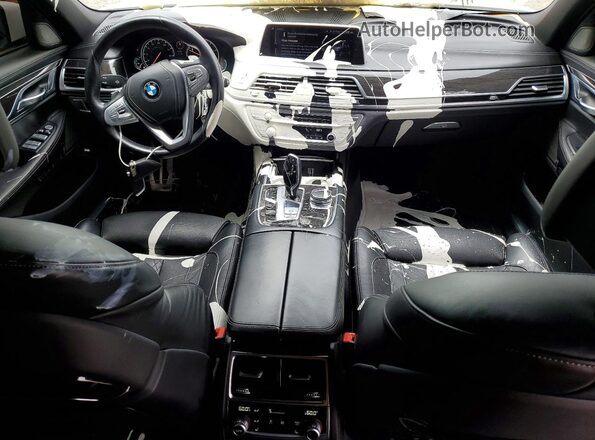 WBA7F2C54GG416258 2016 BMW 7 SERIES White Vista del salpicadero