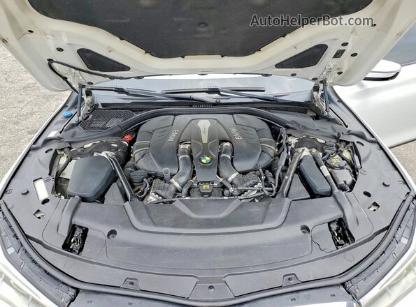 WBA7F2C54GG416258 2016 BMW 7 SERIES White Vista interior trasera