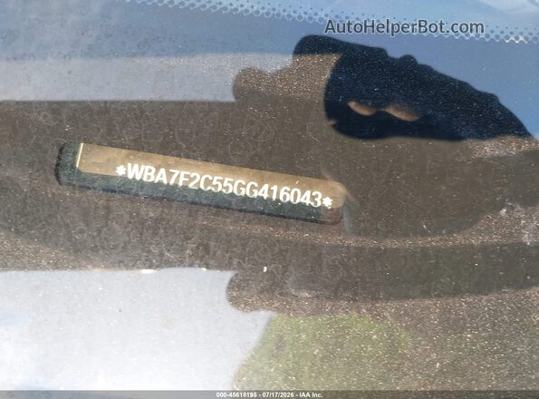 WBA7F2C55GG416043 2016 BMW 7 SERIES Black 