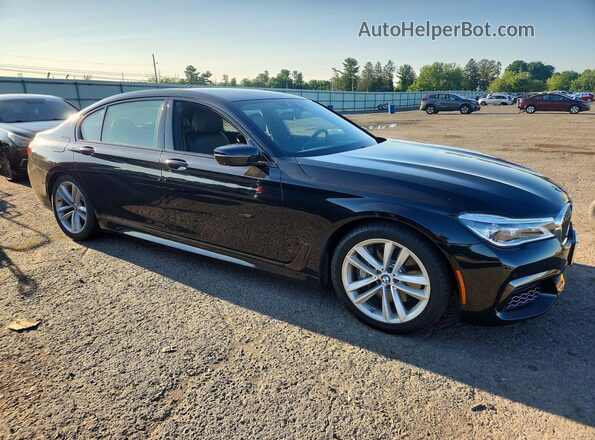 WBA7F2C55GG420299 2016 BMW 7 SERIES Black Передня права чверть