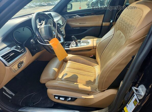 WBA7F2C55GG420836 2016 BMW 7 SERIES Black Սալոնի դիմացի տեսք