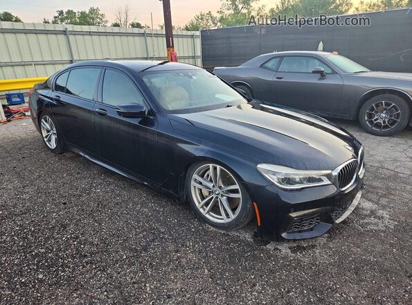 WBA7F2C55GG420836 2016 BMW 7 SERIES Black Առջևի աջ