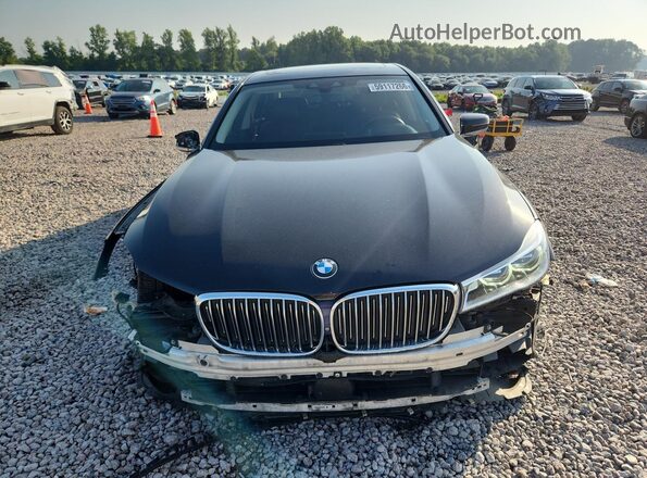 WBA7F2C56KB238990 2019 BMW 7 SERIES Black Widok z przodu