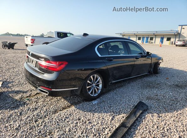 WBA7F2C56KB238990 2019 BMW 7 SERIES Black Tył prawy