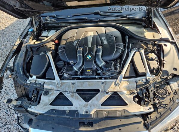 WBA7F2C56KB238990 2019 BMW 7 SERIES Black Widok wnętrza z tyłu