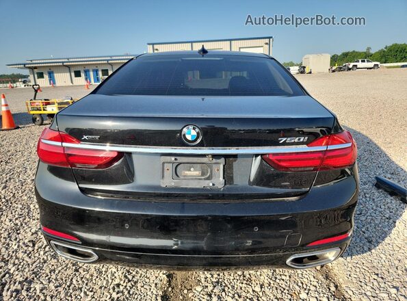 WBA7F2C56KB238990 2019 BMW 7 SERIES Black Widok z tyłu