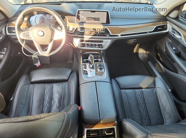 WBA7F2C56KB238990 2019 BMW 7 SERIES Black Widok deski rozdzielczej