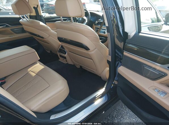WBA7F2C58GG421060 2016 BMW 7 SERIES Black Вид наклейки з VIN-кодом