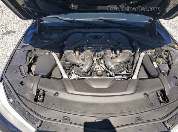 WBA7F2C59JB238674 2018 BMW 7 SERIES Blue უკანა სალონის ხედი