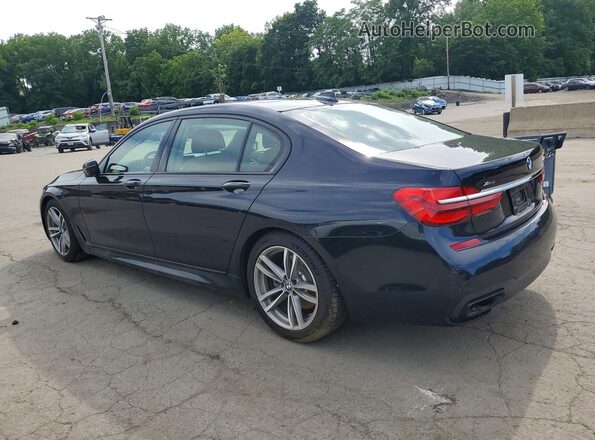 WBA7F2C59KB240149 2019 BMW 7 SERIES Black Tył lewy