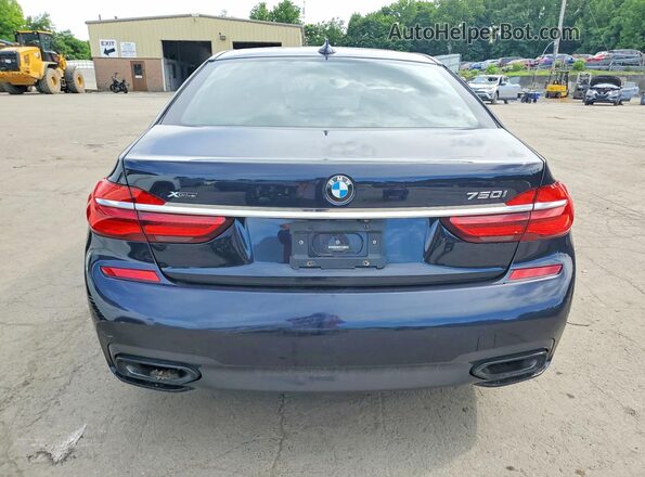 WBA7F2C59KB240149 2019 BMW 7 SERIES Black Widok z tyłu