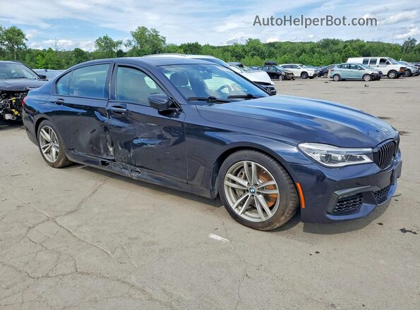 WBA7F2C59KB240149 2019 BMW 7 SERIES Black Przód prawy