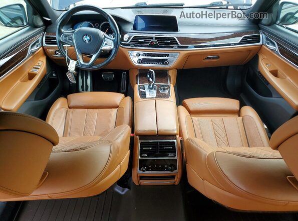 WBA7F2C59KB240149 2019 BMW 7 SERIES Black Widok deski rozdzielczej