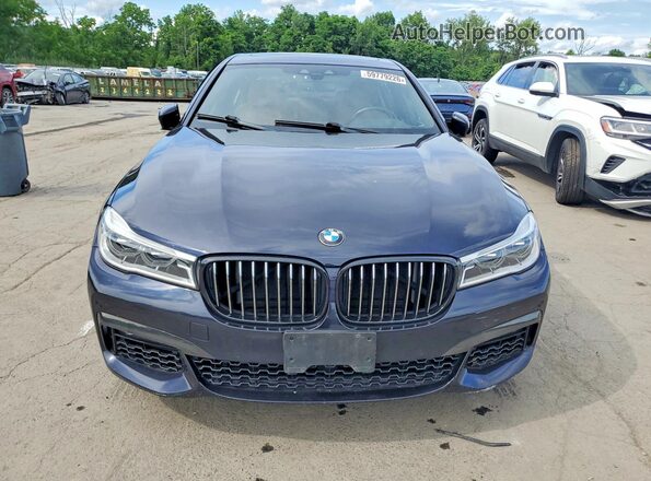 WBA7F2C59KB240149 2019 BMW 7 SERIES Black Widok z przodu