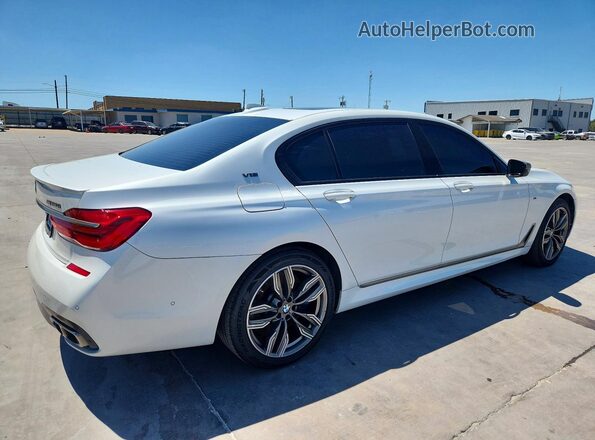 WBA7H6C58KG615050 2019 BMW M6 Белый Задняя правая четверть