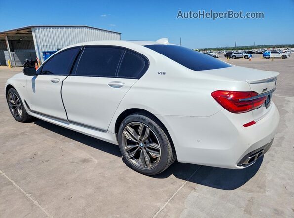 WBA7H6C58KG615050 2019 BMW M6 Белый Задняя левая четверть