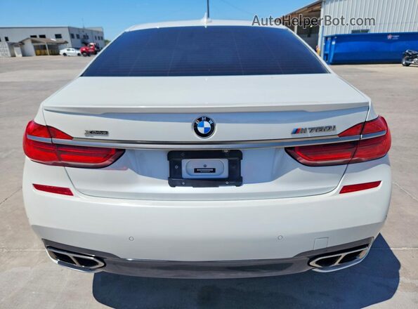 WBA7H6C58KG615050 2019 BMW M6 Белый Вид сзади