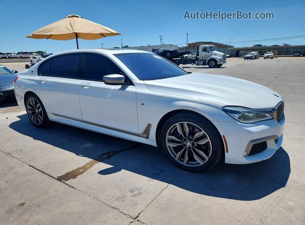 WBA7H6C58KG615050 2019 BMW M6 Белый Передняя правая четверть