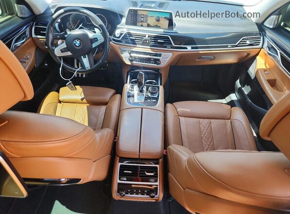 WBA7H6C58KG615050 2019 BMW M6 Белый Вид панели приборов
