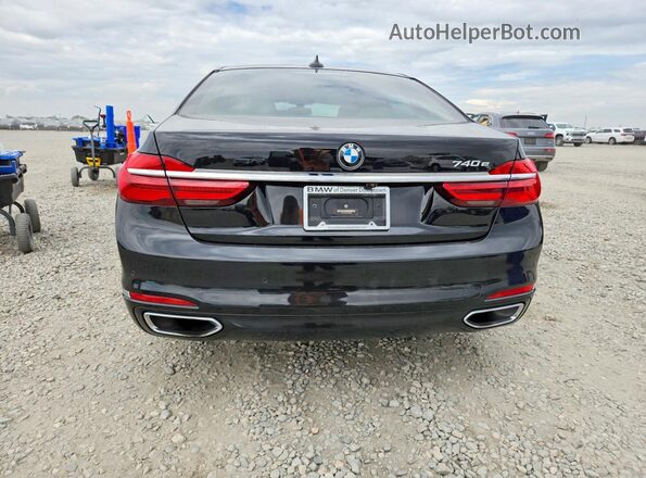 WBA7J2C52JG938408 2018 BMW 7 SERIES Black Vista trasera