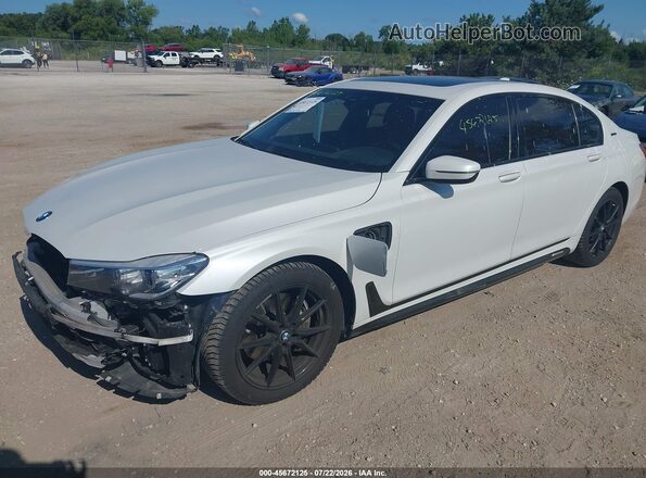 WBA7J2C56JB246262 2018 BMW 7 SERIES White Front left
