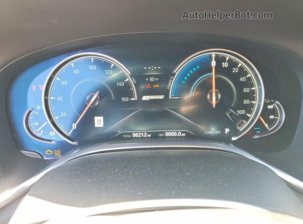 WBA7J2C5XJG938446 2018 BMW 7 SERIES Gray Սարքավորումների վահանակի տեսք