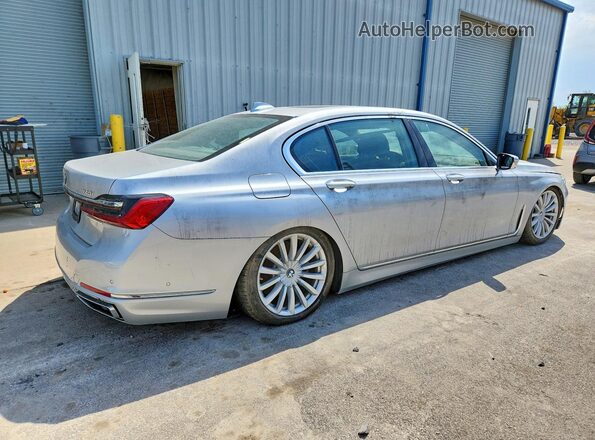 WBA7T2C02LCE39345 2020 BMW 7 SERIES Silver Rear right