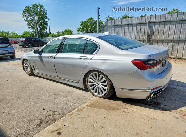 WBA7T2C02LCE39345 2020 BMW 7 SERIES Silver Rear left