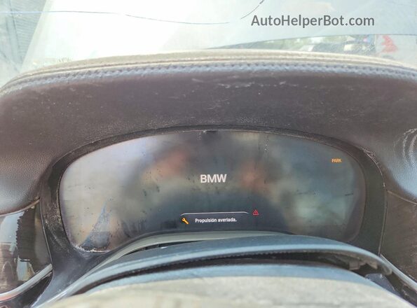 WBA7T2C02LCE39345 2020 BMW 7 SERIES Silver Instrument cluster view