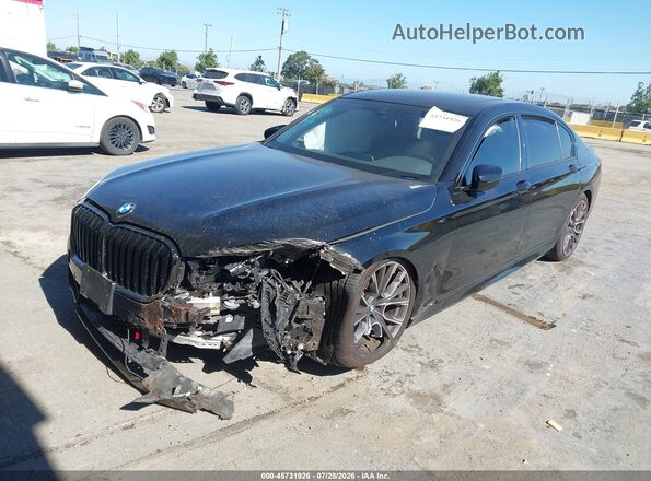 WBA7T2C04NCK36019 2022 BMW 7 SERIES Black Передня ліва чверть
