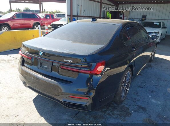 WBA7T2C04NCK36019 2022 BMW 7 SERIES Black Задня права чверть