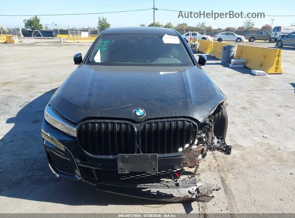 WBA7T2C04NCK36019 2022 BMW 7 SERIES Black Вид щитка приладів