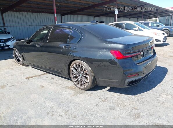 WBA7T2C04NCK36019 2022 BMW 7 SERIES Black Задня ліва чверть