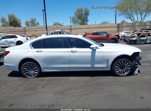 WBA7T2C05NCH58449 2022 BMW 7 SERIES White სალონის 360-გრადუსიანი ხედი
