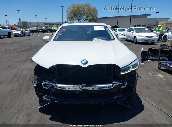 WBA7T2C05NCH58449 2022 BMW 7 SERIES White უკანა სალონის ხედი