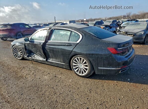 WBA7T2C06NCK42937 2022 BMW 7 SERIES Black Հետևի ձախ
