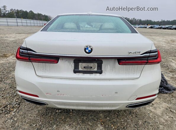 WBA7T2C09LCD31773 2020 BMW 7 SERIES White Widok z tyłu