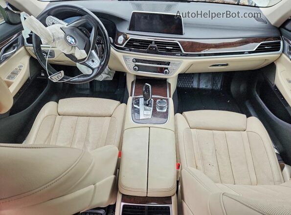 WBA7T2C09LCD31773 2020 BMW 7 SERIES White Widok deski rozdzielczej