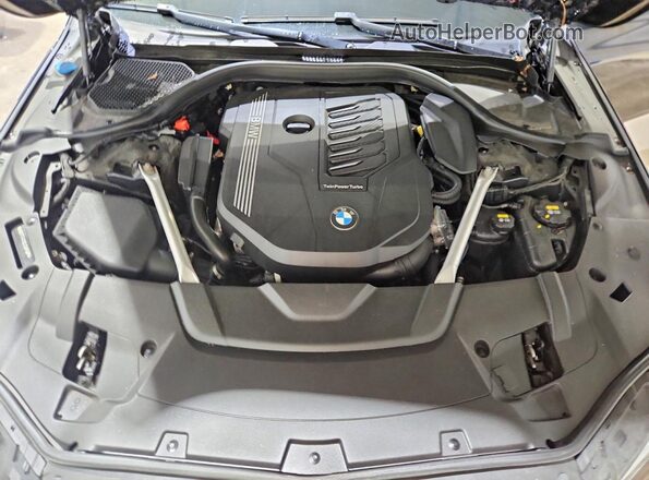 WBA7T4C00LCD27087 2020 BMW 7 SERIES Black Սալոնի հետևի տեսք